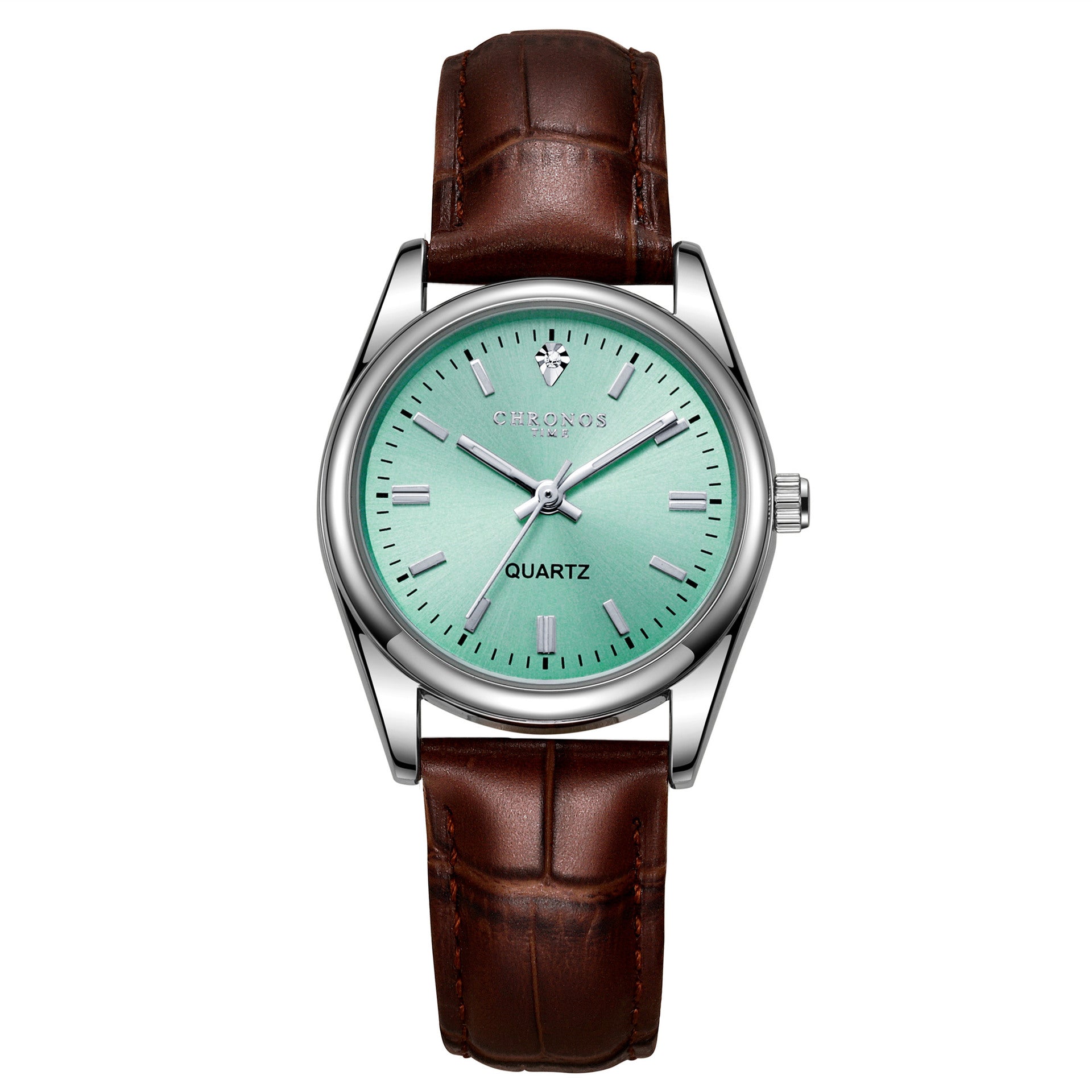 Womens Fashion Wristwatch With A Genuine Leather Strap And Luminous Quartz Movement - Zentrova Womens Fashion Wristwatch With A Genuine Leather Strap And Luminous Quartz Movement - Zentrova